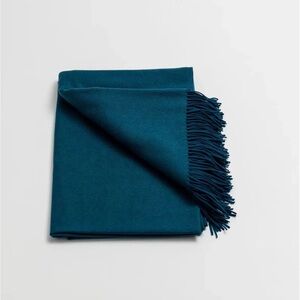 Fish Shed 19 Wild Cashmere Throw Blueberry